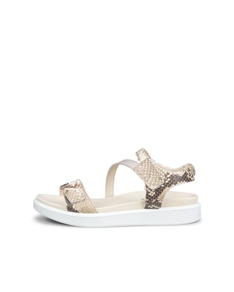 ECCO Soft Sandal Gold