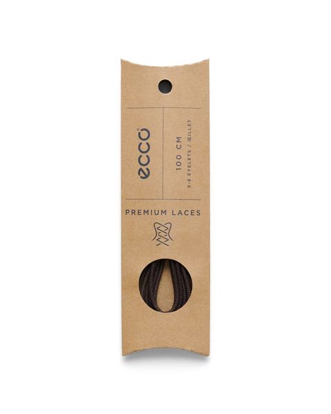 ECCO Round Laces Brown