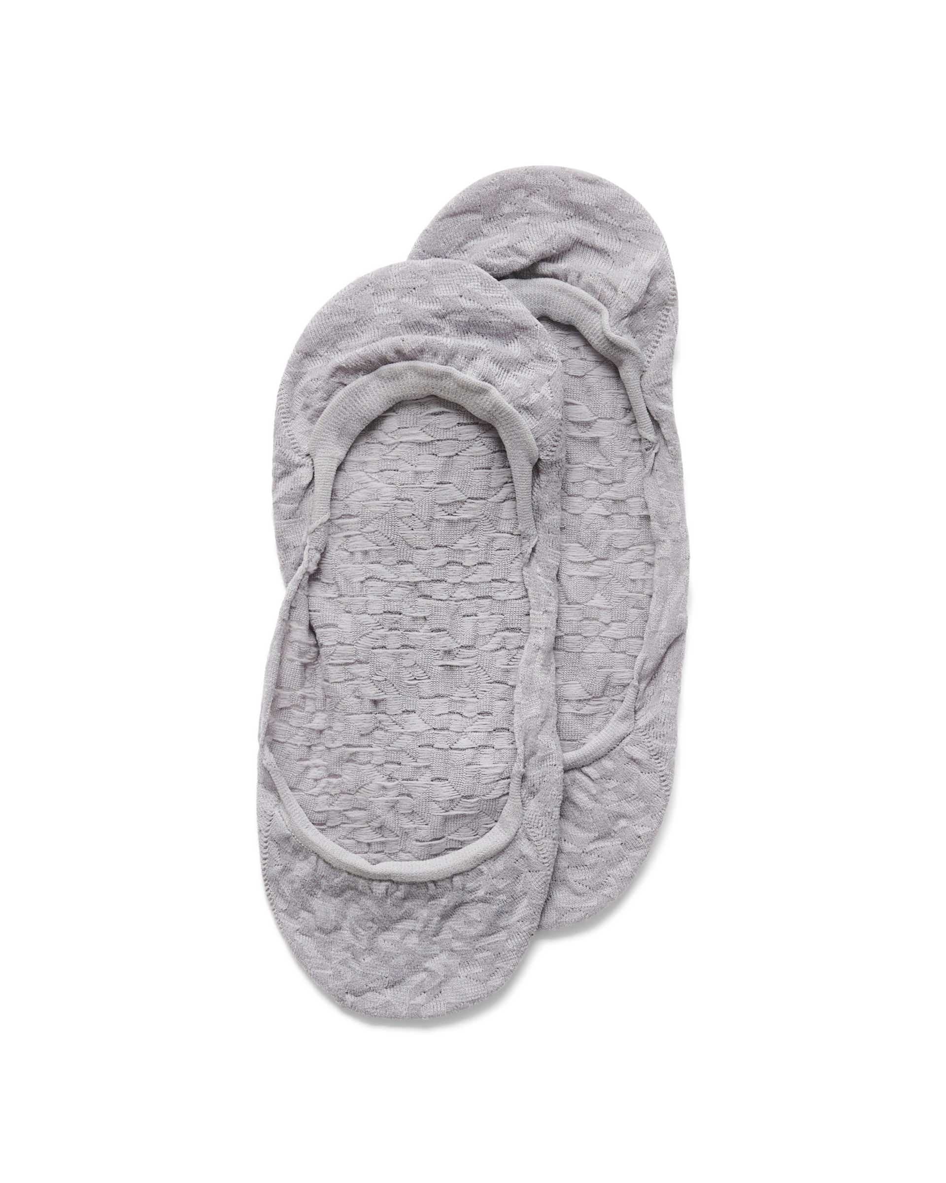 ECCO Footies (2 Pairs Pack) Gray