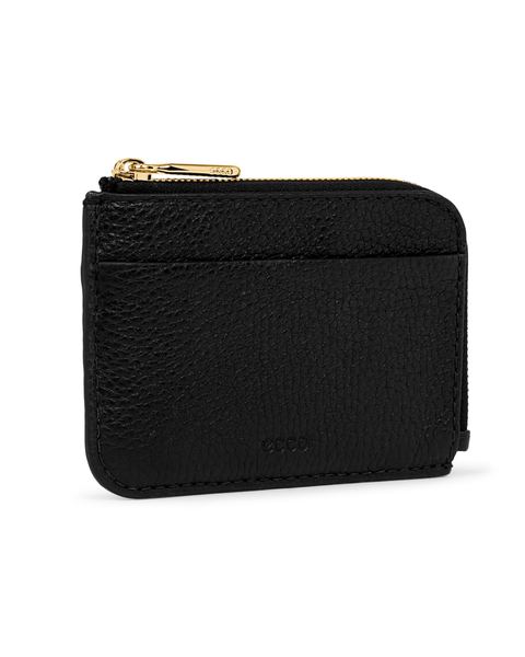 ECCO Card Case Zipped Black