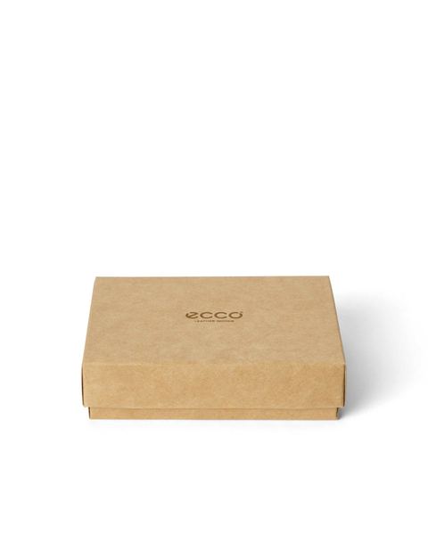 ECCO Card Case Zipped Brown