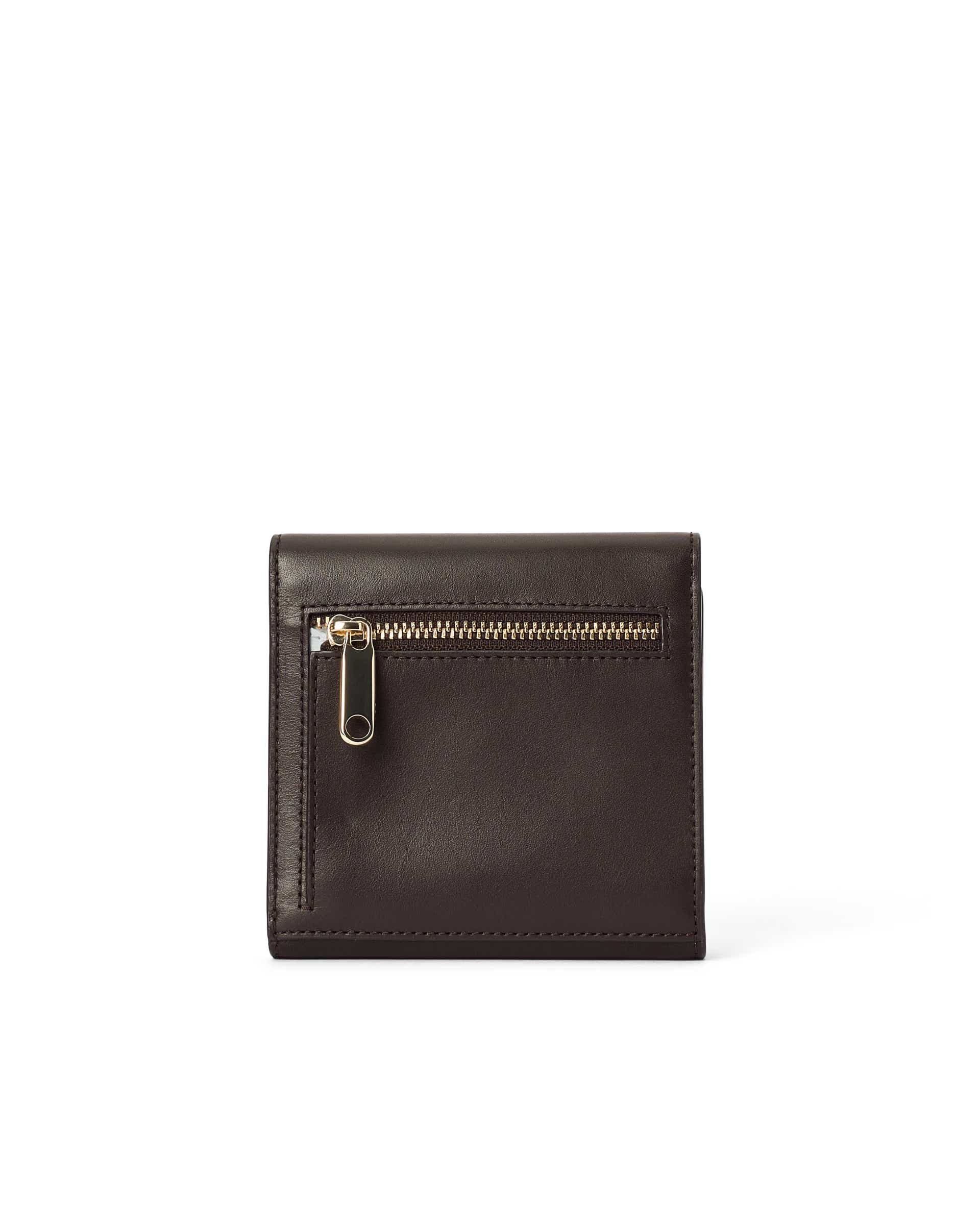 ECCO Wallet E Wave Lock Brown